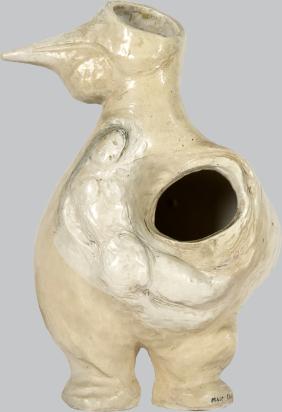 Le Coq, 1954, Ceramic by Marc Chagall